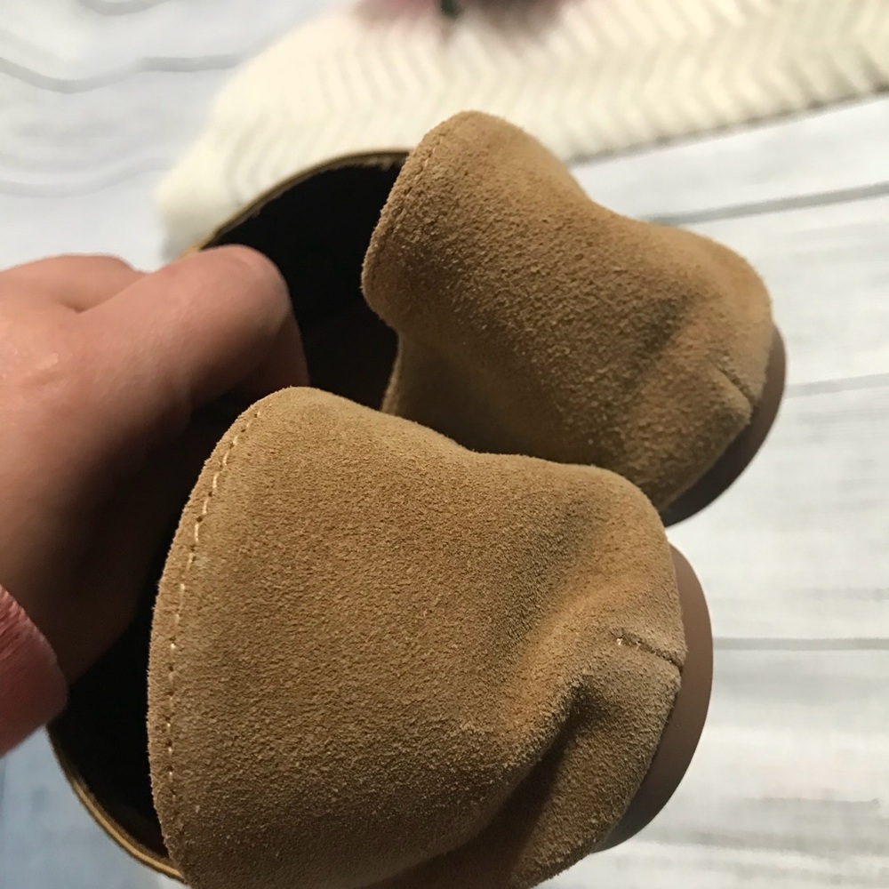 [Zara] Frayed Flat Satin Slippers NWT - Picture 4 of 8